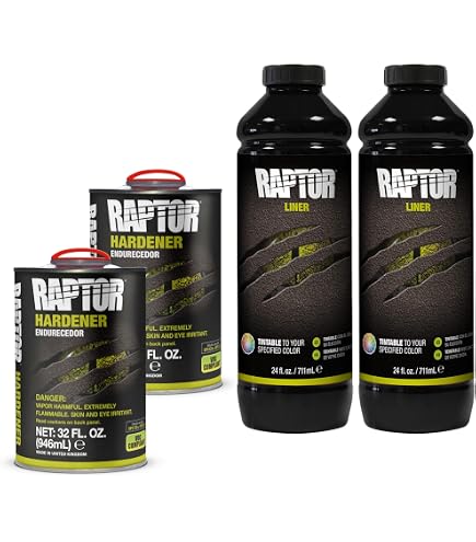 Amazon.com: Raptor Black Urethane Spray-On Truck Bed Liner Kit