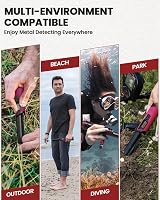 DR.ÖTEK Pinpointer Metal Detector IP68 LCD 3 Modes Interference Cancel view 8