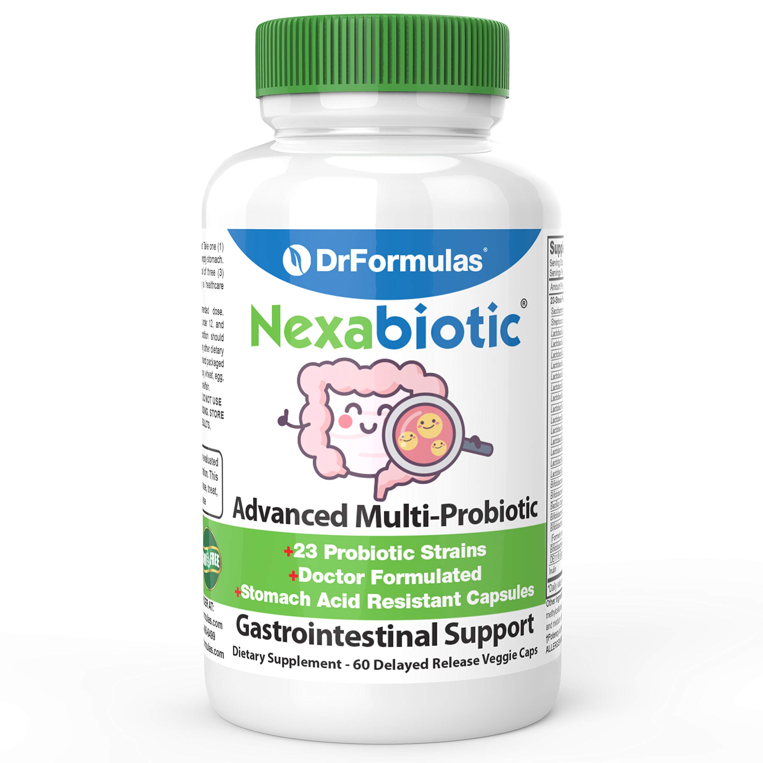 DrFormulas' Best Probiotics for Women & Men Nexabiotic Multi