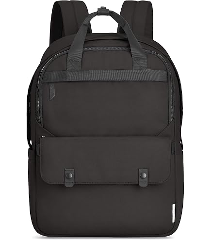 Travelon 21L Backpack Jet Black Women\'s Bag Amazon.com | Travelon Anti-Theft Greenlander 21L Backpack  main image 2
