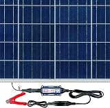 OptiMate Solar 80W 6.7A 12V Automatic Battery Charger Maintainer + Panel view 5
