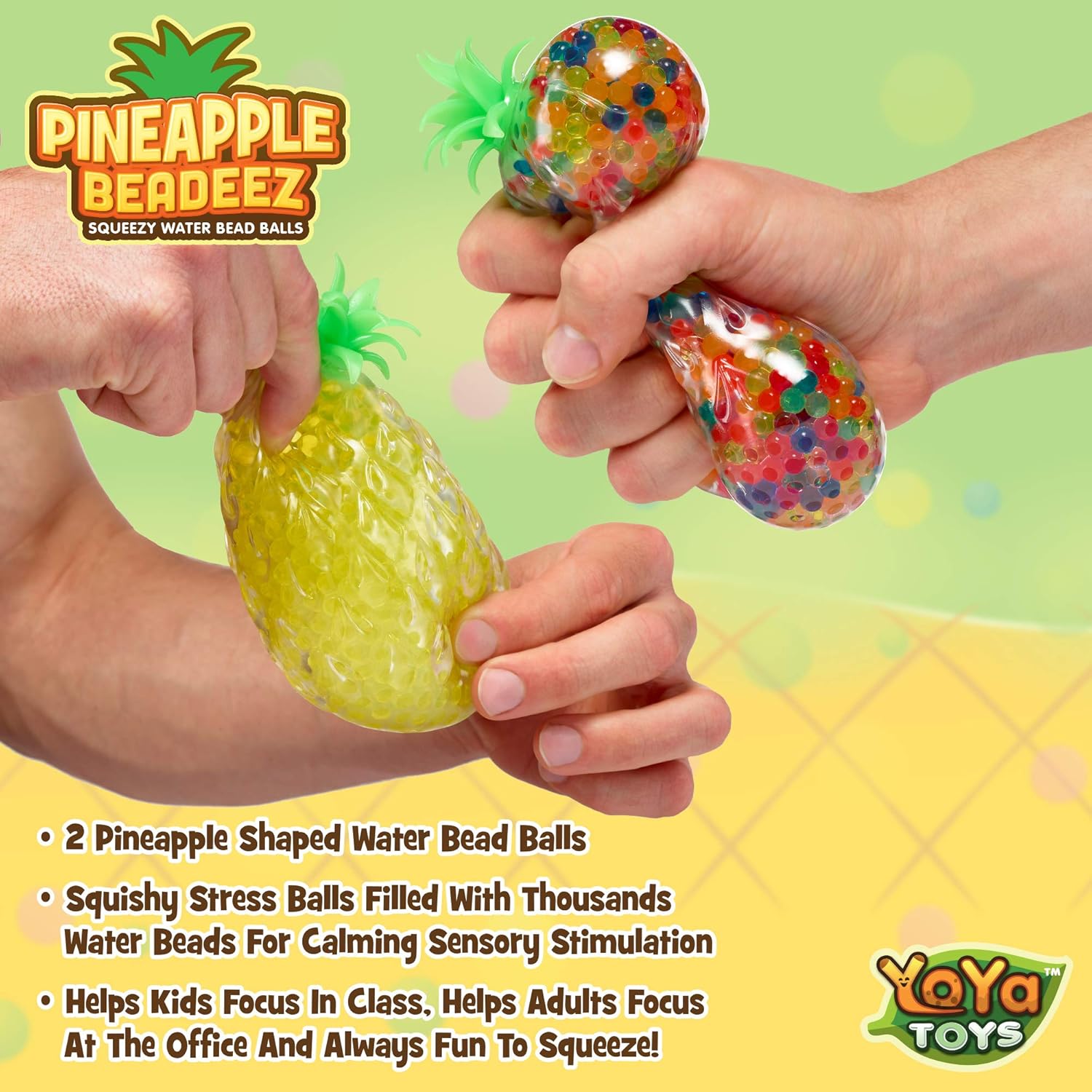 pineapple orbeez squishy