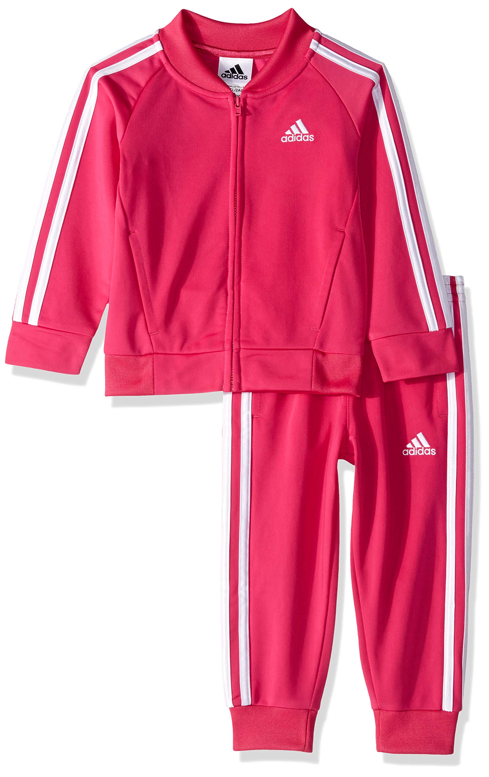 girls red adidas jacket