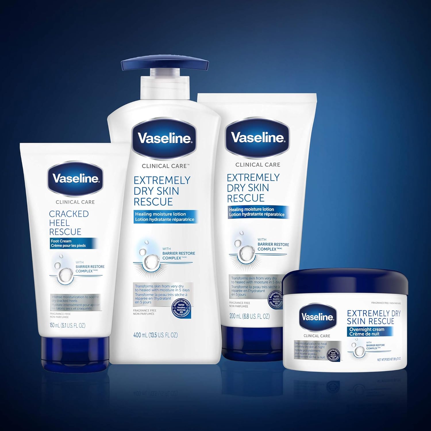 vaseline cracked heel rescue foot cream
