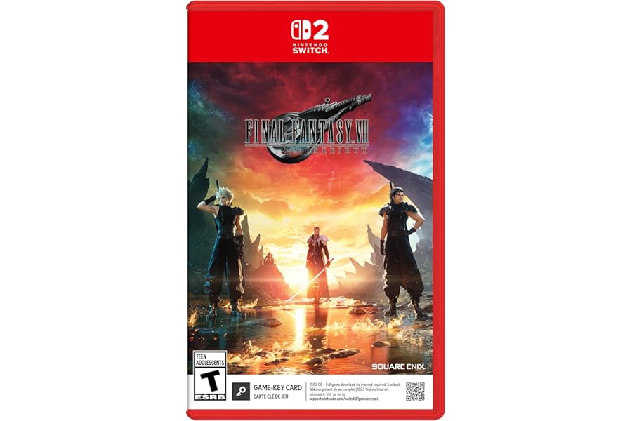 FINAL FANTASY VII REBIRTH – Nintendo Switch 2 (Day One Edition Includes Exclusive Magic: The Gathering—FINAL FANTASY Promo Card)