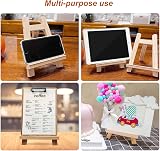 MAIXINNEW 2 Pcs Mini Easel Stand 20x15cm Wooden Tabletop Display Stands view 7