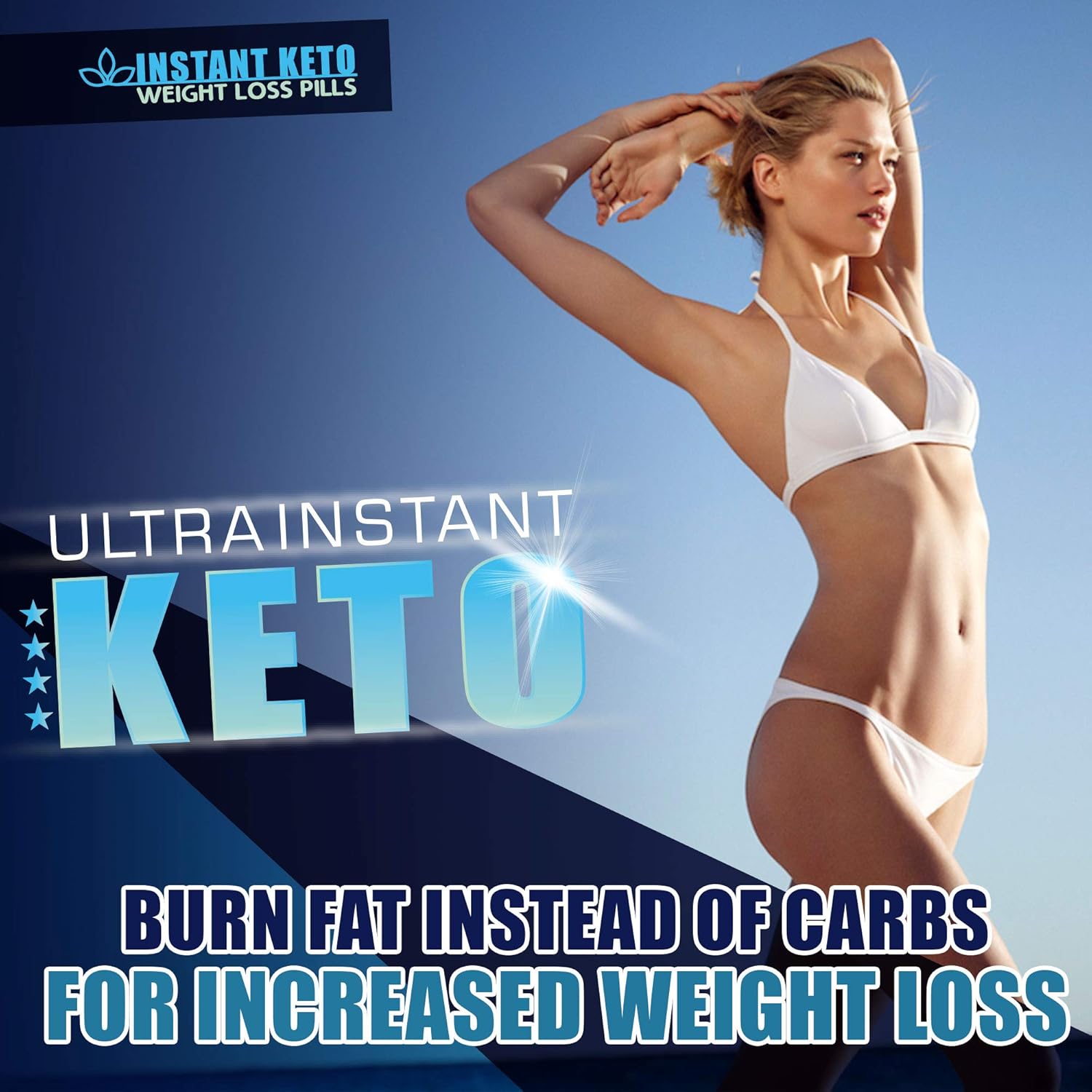 Ultra Instant Keto - Advanced Weight Loss with Metabolic Ketosis Support - Burn Fat - Lose Weight - Pure Sodium, Calcium, Magnesium Bhb to Jump Start Ketosis and Start Burning Fat Faster: Health & Personal Care