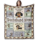 LXCCLDOLAC Daschund Gifts for Women, Dachshund Gifts Blanket 60”x50”, Dachshunds Mom Gift, Dachshunds Lovers Gift for, Woman Owners Dog Decorations Throw Blankets for Mothers Day Christmas