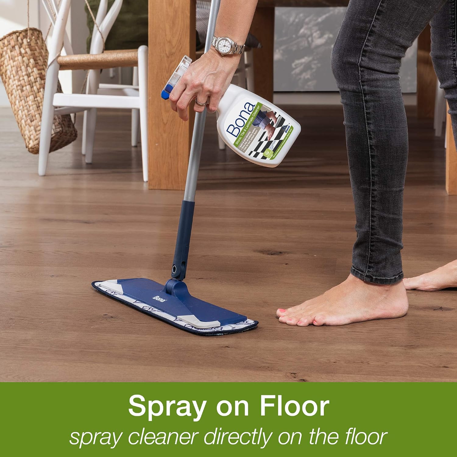 Bona Hard Surface Floor Cleaning Starter Kit, includes Mop - Image 3