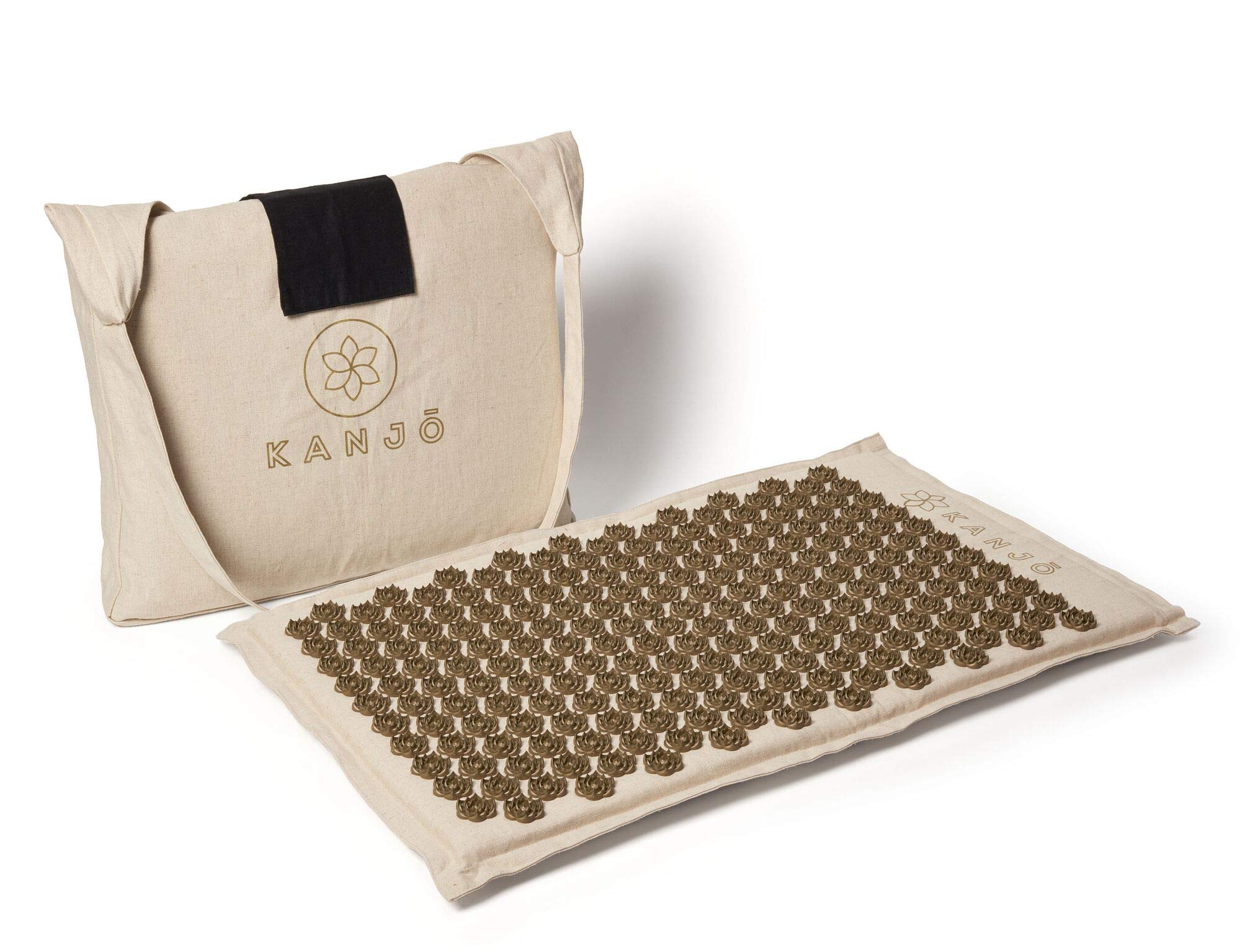 Kanjo Coconut Acupressure Mat with Carry Bag Eco Friendly Coconut