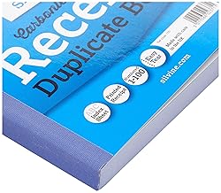 Silvine Carbonless Duplicate Receipt Book