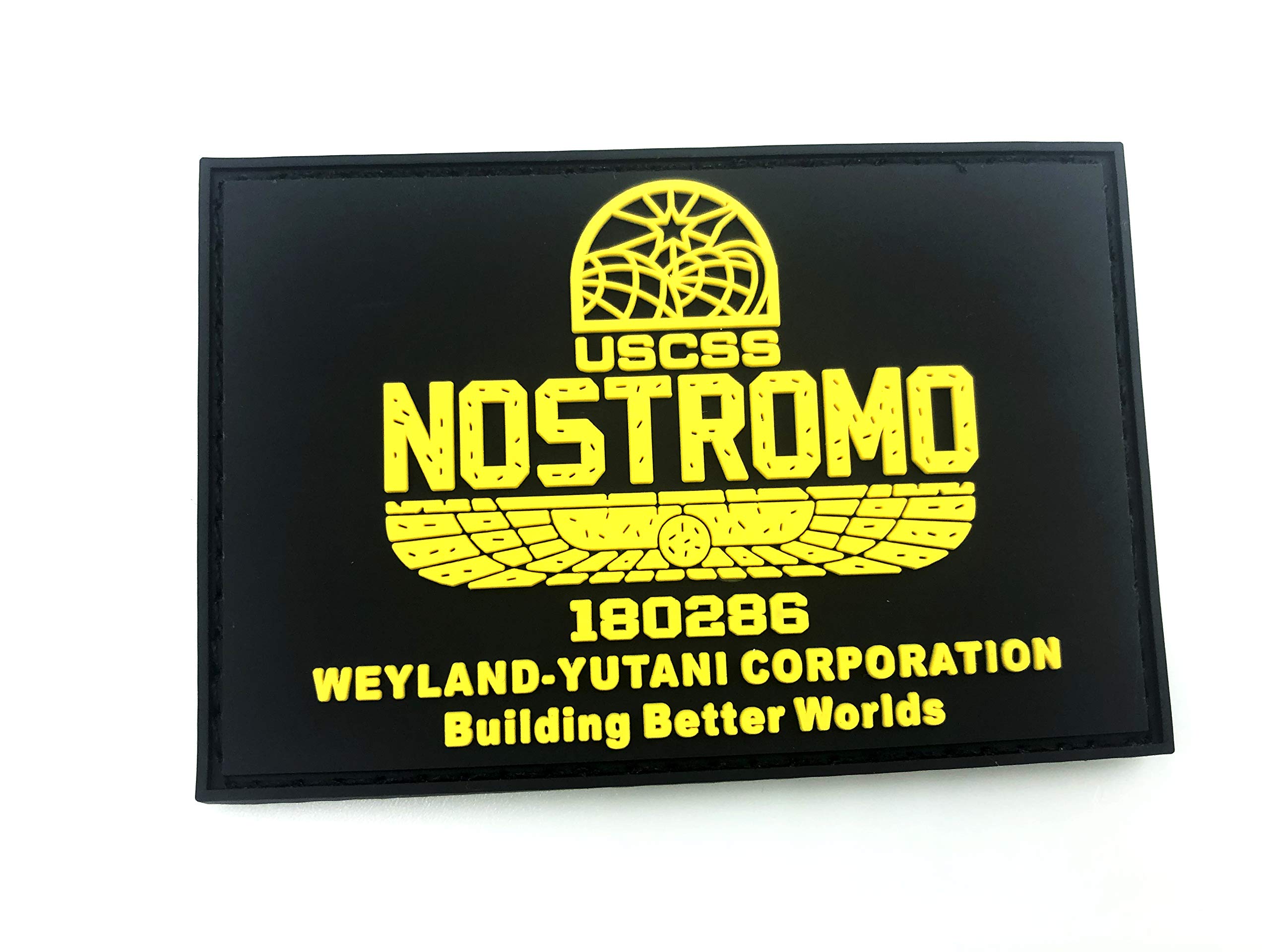 USCSS Nostromo Alien Weyland Yutani Airsoft Paintball PVC Morale Patch