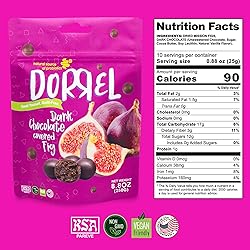 Dorrel Dark Chocolate Covered Figs - Nutritious and