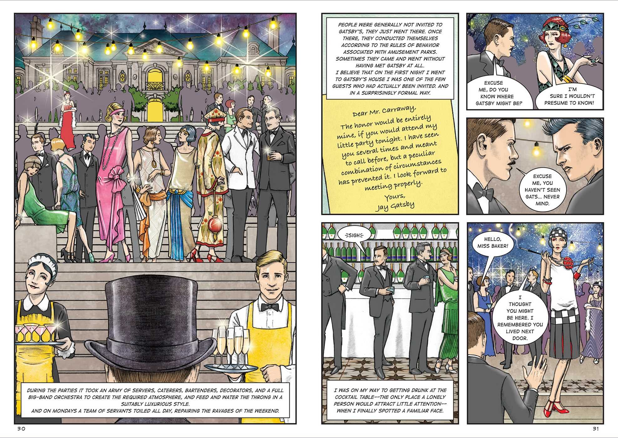 The Great Gatsby: A Graphic Novel (Graphic Classics)