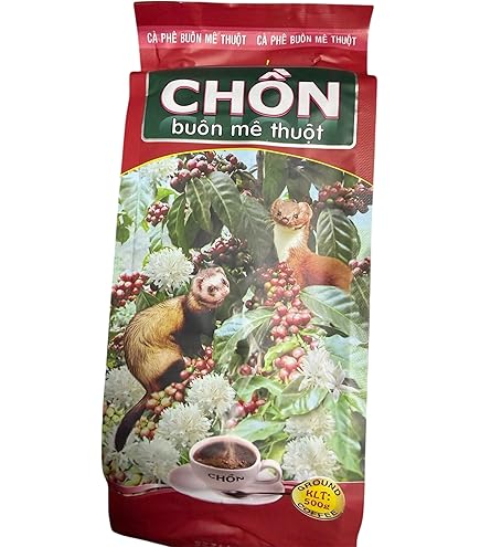 Amazon.com : Ca Phe Chon Robusta Civet Cat Weasel Coffee, 500