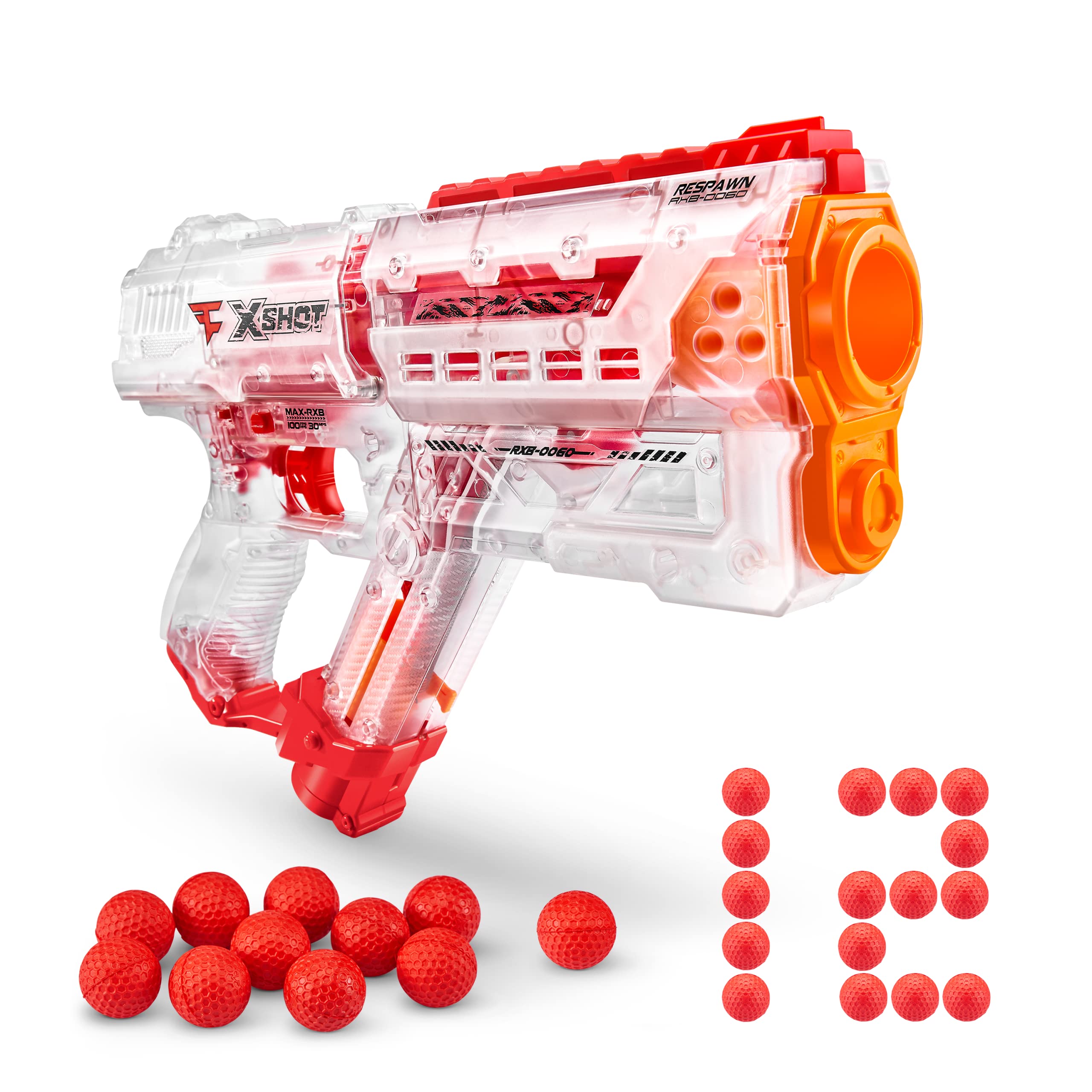 XSHOT Faze Respawn (12 Dart Balls) by ZURU