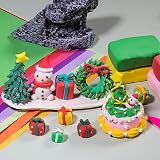 iFergoo Air Dry Clay 24 Colors Ultra Light Modeling Clay with Project Booklet view 9