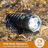 Sofirn Q8 Pro 11000LM LED Torch USB C Anduril 2.0 4x18650 Batteries Charge view 4