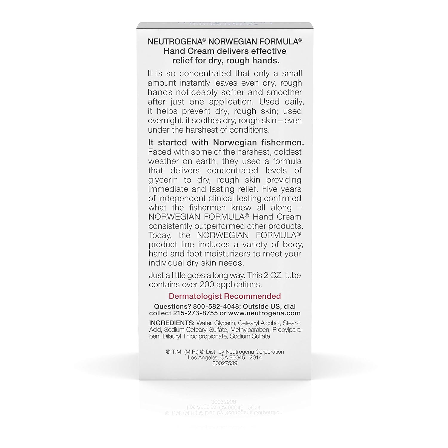 Neutrogena Norwegian Formula Hand Cream, Fragrance-Free (2 Ounce) : Beauty