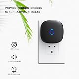 SECRUI Wireless Doorbell 1000ft IP55 Waterproof 58 Melodies Receiver view 3
