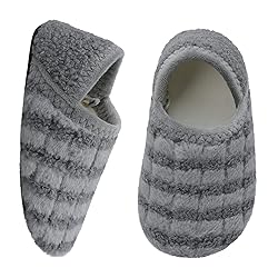 L-RUN Slippers for Toddler Boy House Slippers Slip