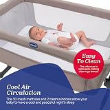 Chicco Next2Me Essential Infant Cosleeping Crib Adjustable Height view 6