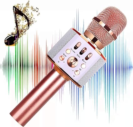 toy microphone with speaker