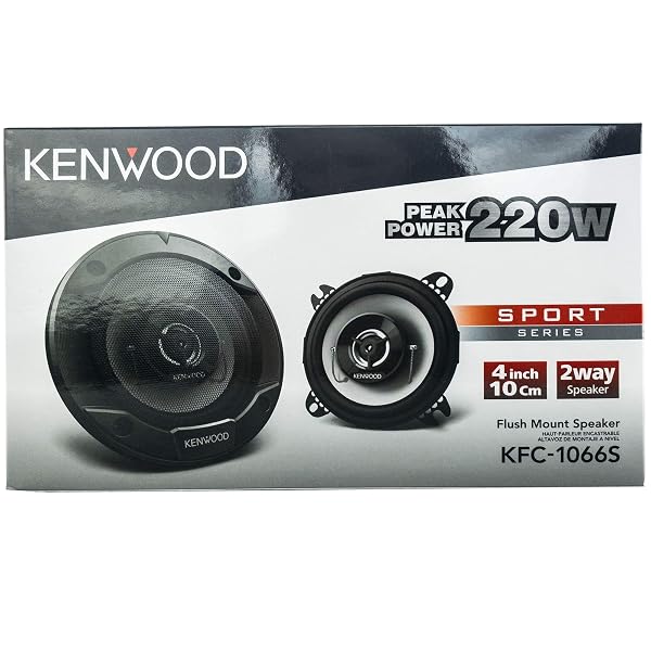 KENWOOD KFC-1066S 4″ 2-WAY SPEAKERS