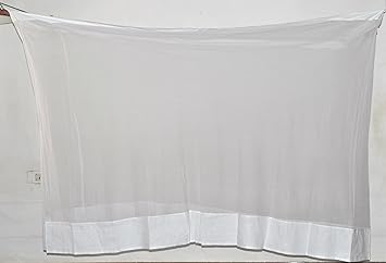 Fashion Centre Cotton Mosquito Net 7*6.5Ft, White