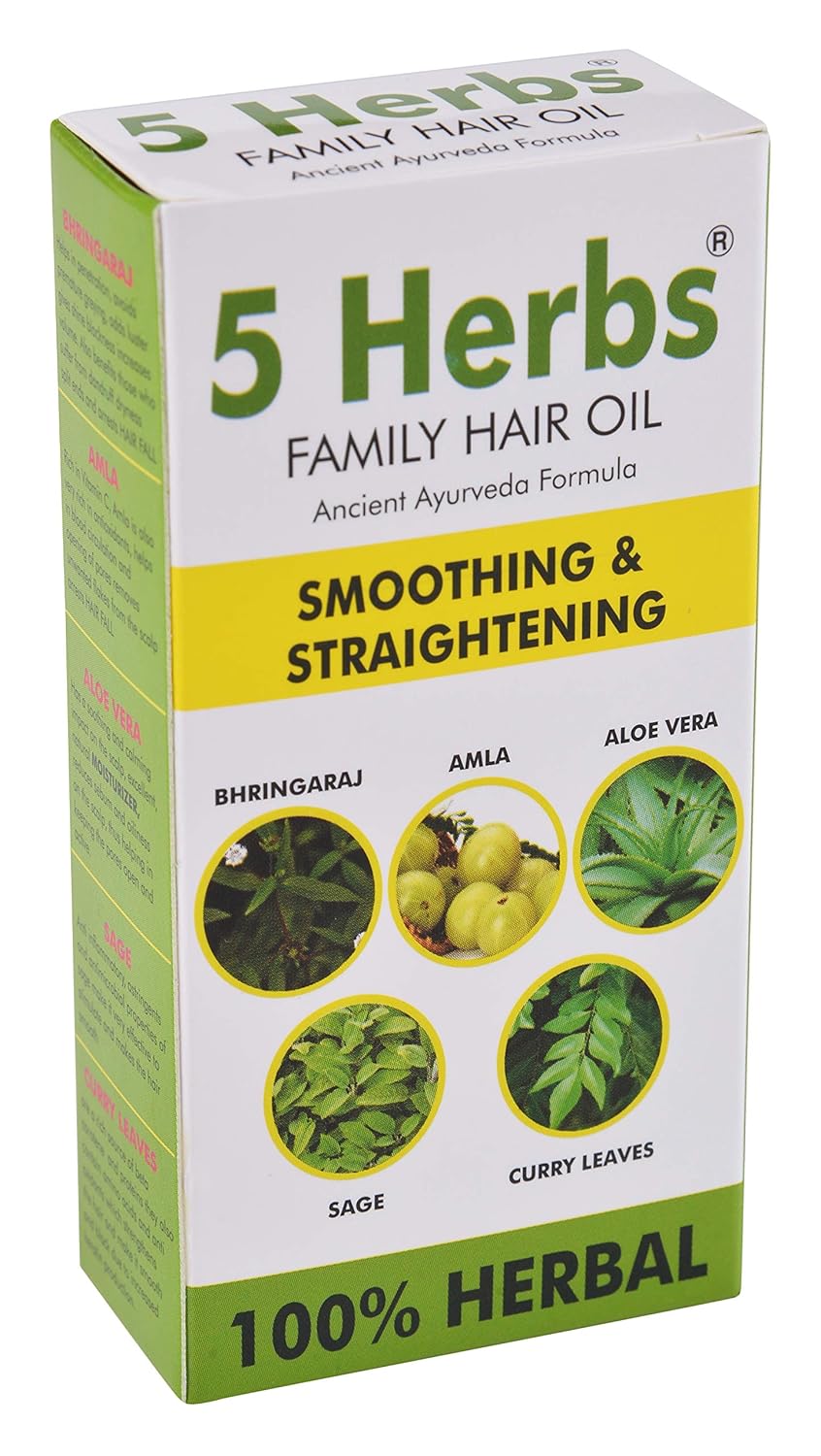 after straightening hair oil