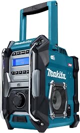 Makita MR003GZ 12V/40V Max DAB/DAB+ Job Site Radio LXT/CXT/XGT view 4