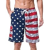 UIQUR Mens Swim Trunks Board Shorts Swim Shorts Quick Dry 9 Inch Beach Swimwear