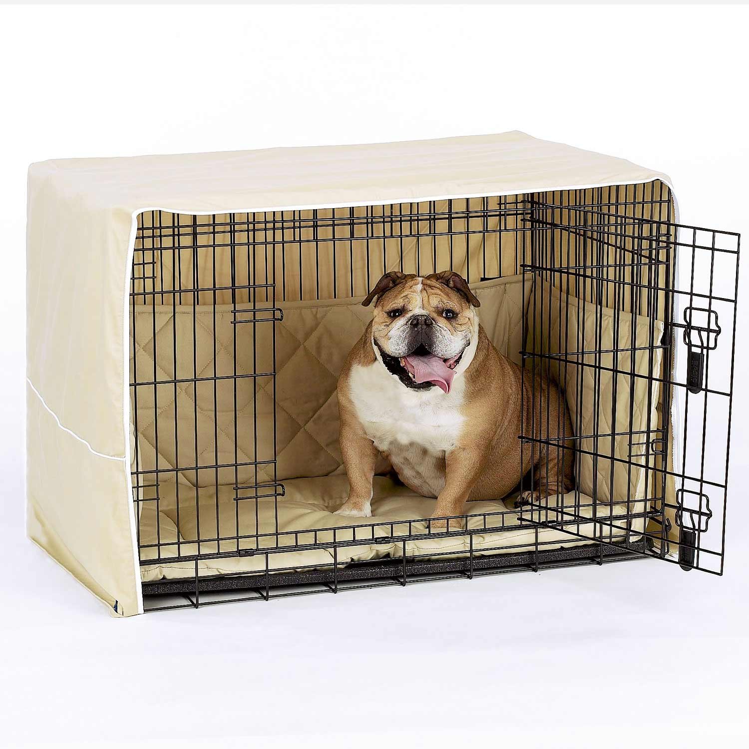 Pet Dreams SideDoor Crate Pad, Crate Cover and Bumper Set