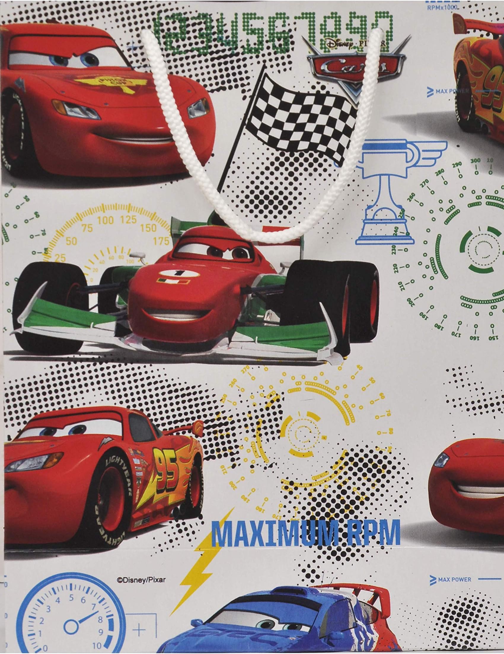 Wanna Party Cars Paper Bag Small 6 Pcs