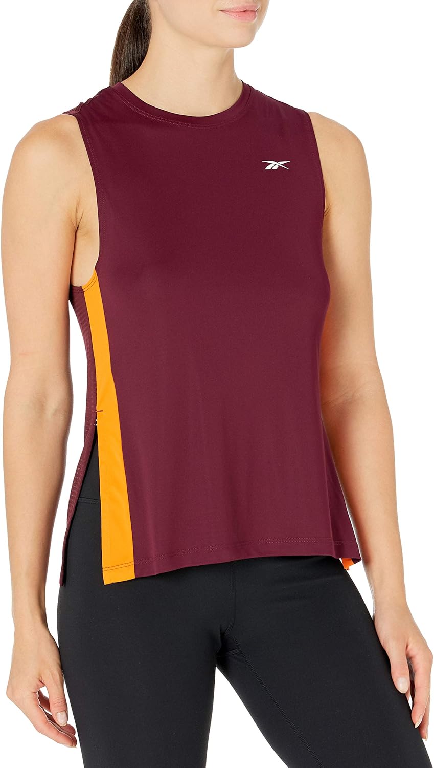 Reebok Women's Workout Ready Mesh Back Performance Tank Top: Clothing