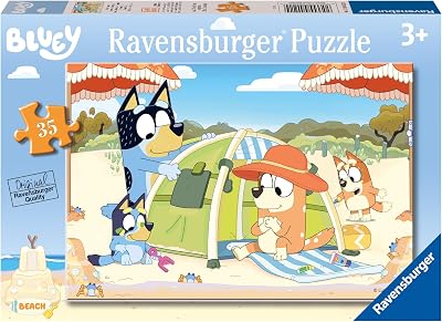 Ravensburger Bluey Beach Day 35 Piece Jigsaw Puzzle Kids 3+ 2024 Edition