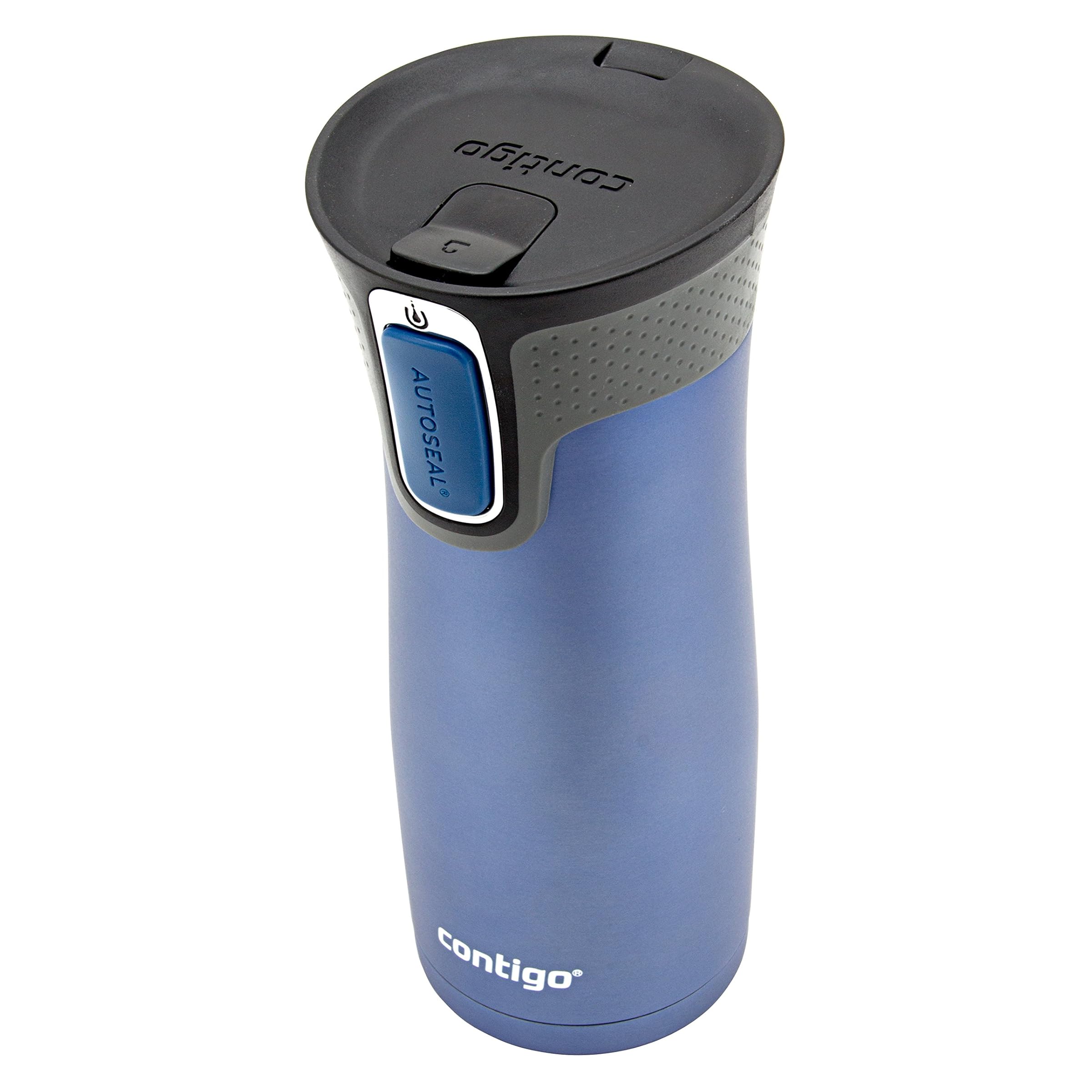 (470ml, Monaco Trans Matte) - Contigo AUTOSEAL West Loop Stainless Steel Travel Mug, 16.5 fl oz (470 ml), Monaco Trans Matte