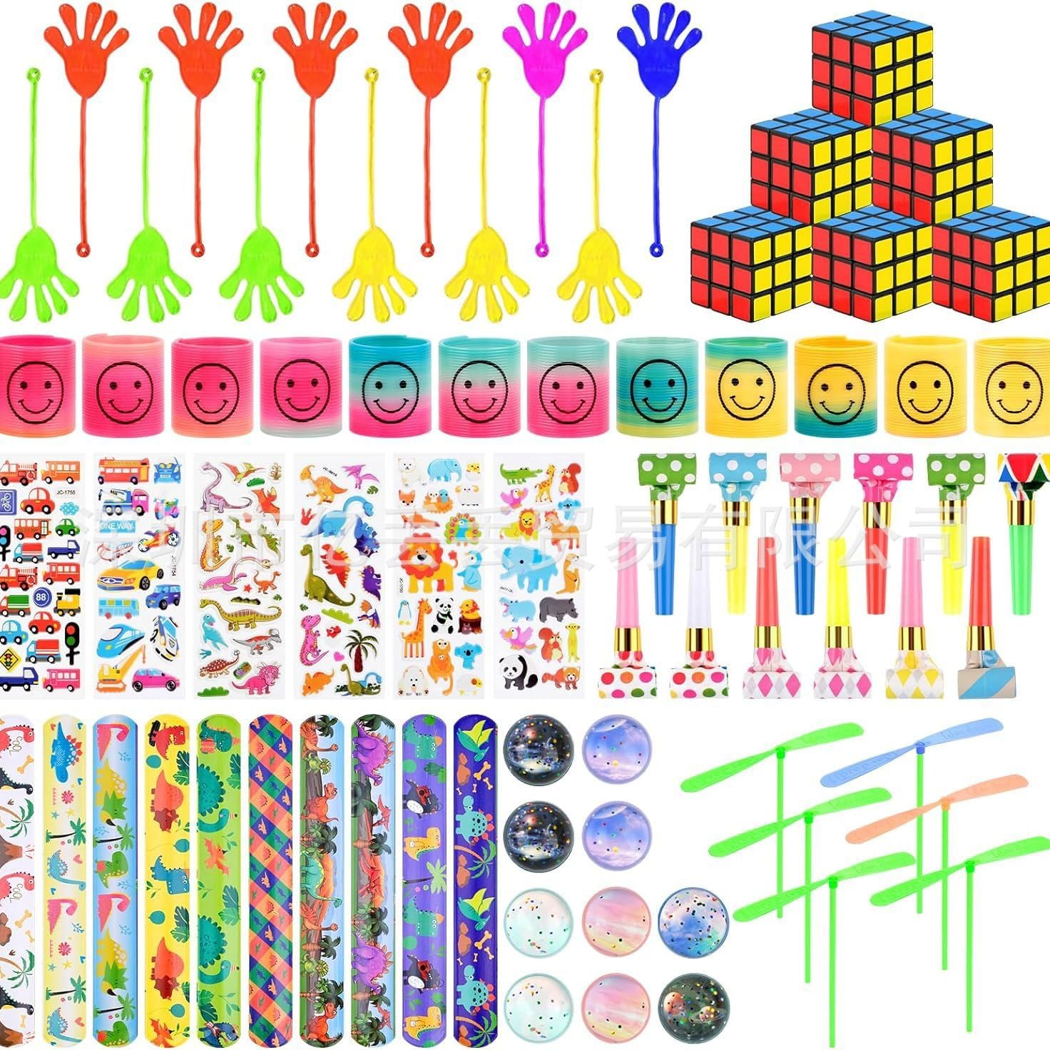 Party Bag Fillers for Kids, Bulk Party Favours Parties Bag Toy for Birthday Prize Box Toy Assortment Toys ,Classroom Rewards, Pinata Fillers, Goodie Bag Pinata Fillers Toys for Kids Boys Girls -A