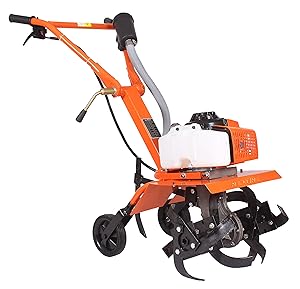 Neptune Simplify Farming Heavy Duty Power Tiller/Cultivator/Rotary/Weeder with 2 Stroke 62 CC 3 HP Engine for Agriculture & Garden Use NC-62