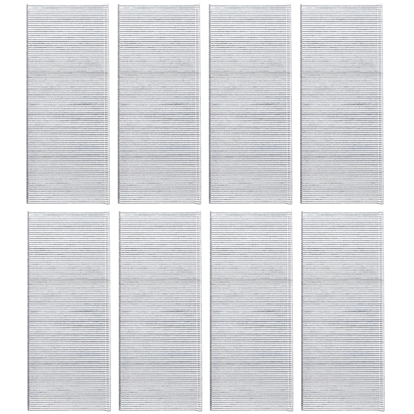 Glarks 5000Pcs 18 Gauge 2" Galvanized Brad Nails Straight Finishing Nail Assortment Kit for Molding Cabinetry Assembly(F50)