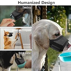 Restoo Dog Muzzle, Breathable Soft Mesh Puppy