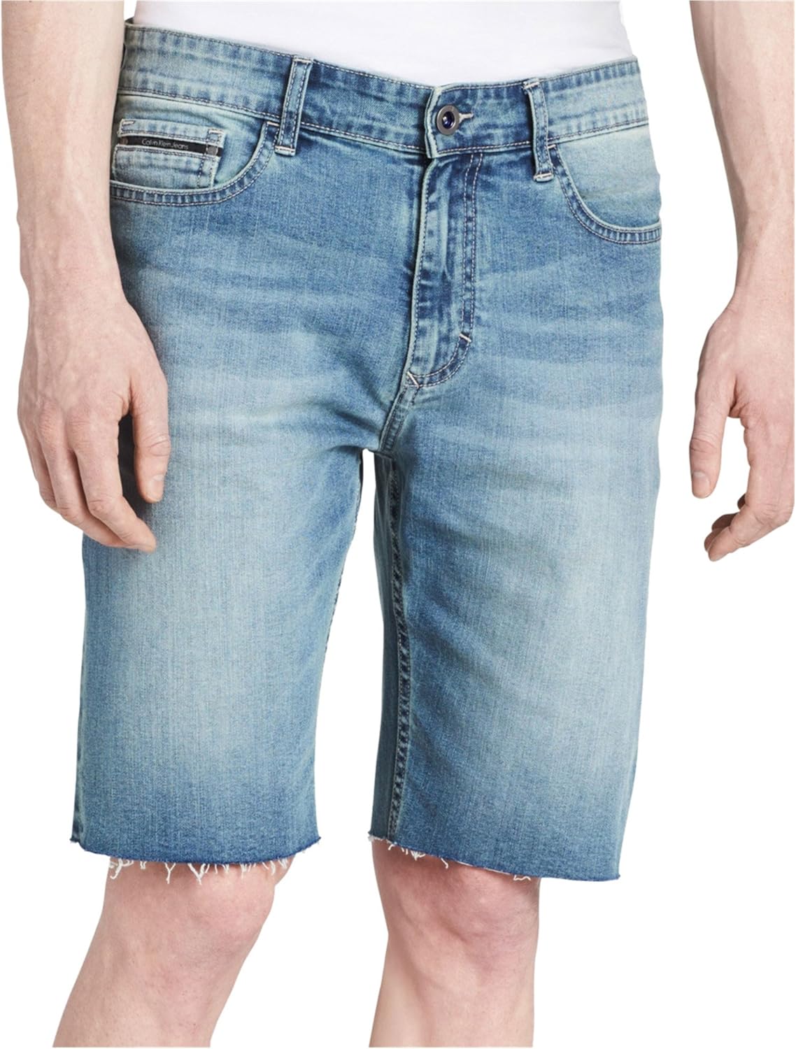 calvin klein denim shorts