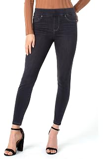 Amazon.com: Democracy - Vaqueros bordados para mujer con entrepierna de  25.0 in: Clothing