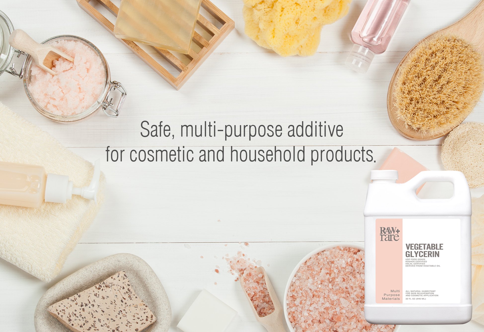 Glycerin Vegetable Gallon, Kosher Halal Pharmaceutical USP Grade, Soap