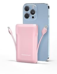 10000mAh Portable Phone Charger with Built-in 2