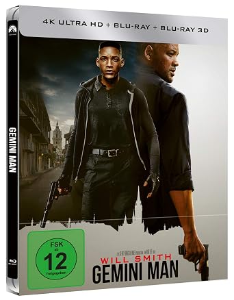 Gemini Man 3d Blu Ray Bluray Uhd Steelbook Limited Edition