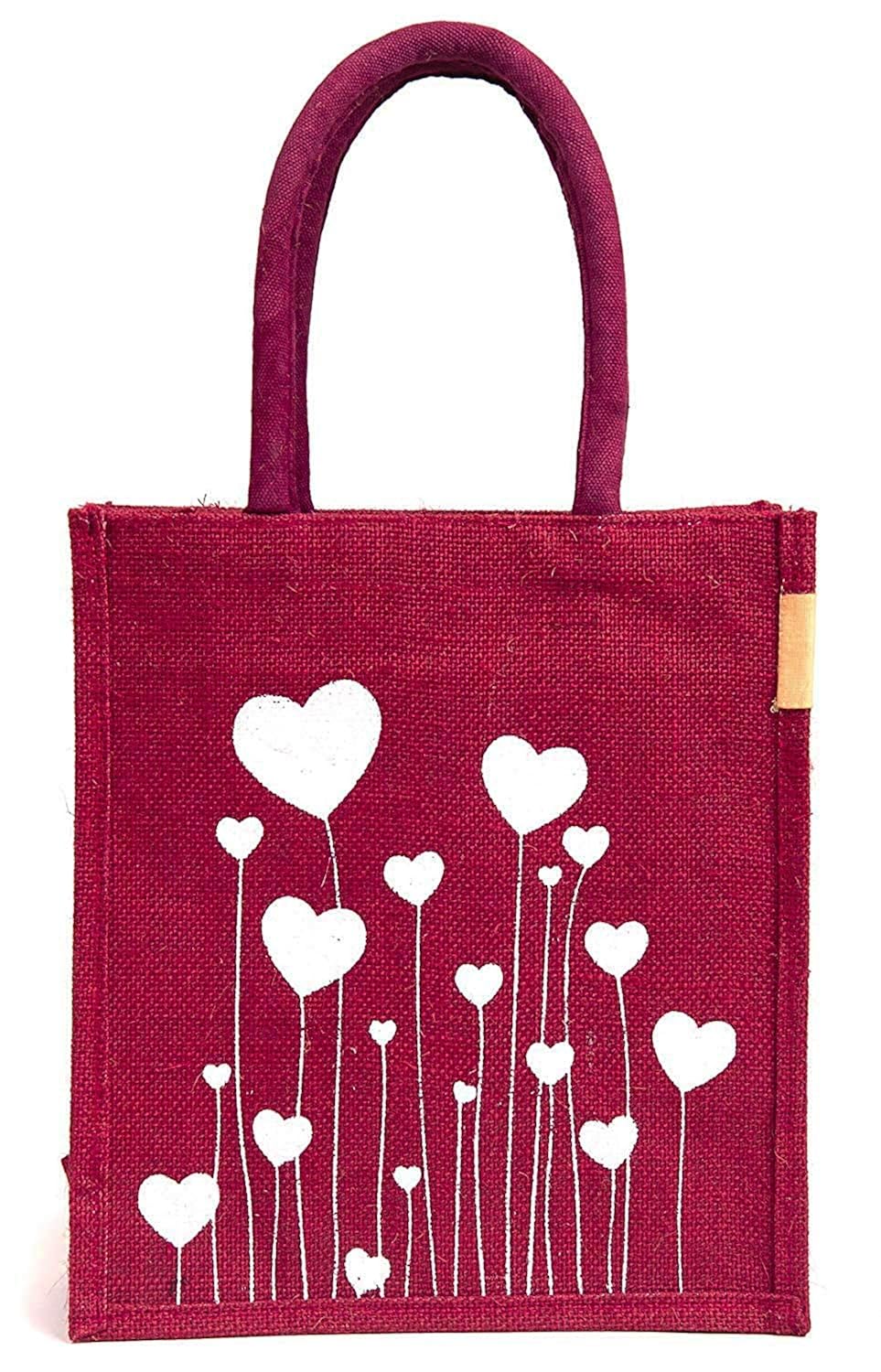 H&B Jute bags for lunch for men Jute bags with zip Jute Tote Bag