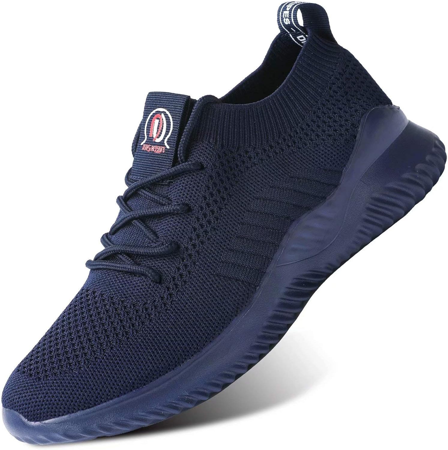 Mens SlipOn Trainers Walking Running Shoes Tennis Sneakers Lightweight