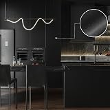 Hode Black Matte Vinyl Wrap 40x300cm Self Adhesive Wallpaper Furniture Covering view 3
