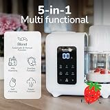 BooBoo Baby PuréePro 5 in 1 Food Maker, Steamer, Warmer, Steriliser view 2